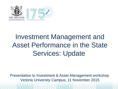 Investment Management and Asset Performance in the
