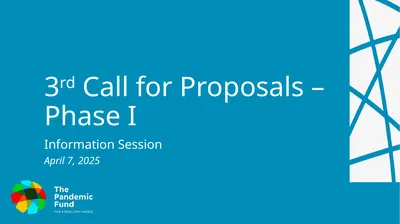 Information Session April 7, 2025 3rd Call for