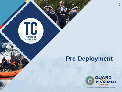Pre-Deployment TC 12A Agenda Pre-Deployment