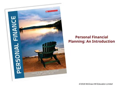 Personal Financial Planning: An Introduction 