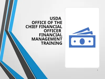 USDA OFFICE OF THE CHIEF FINANCIAL OFFICER