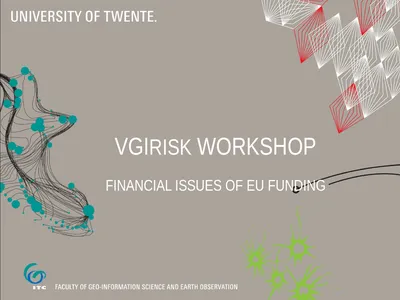 VGIrisk Workshop financial issues of EU funding