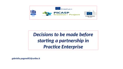 Decisions to be made before starting a partnership