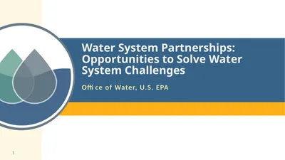 Water System Partnerships: Opportunities to Solve