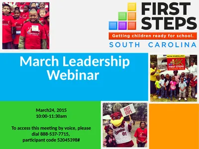 March Leadership Webinar March24, 2015