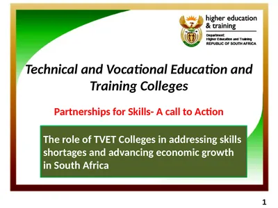 Technical and Vocational Education and Training