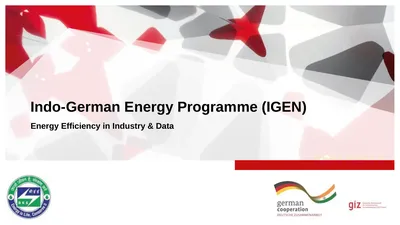 Indo-German Energy Programme (IGEN) Energy