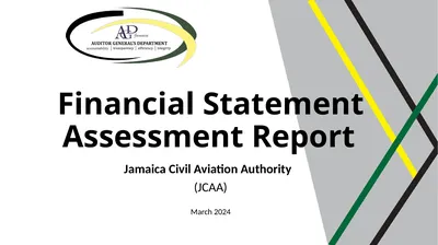 Financial Statement Assessment Report Jamaica