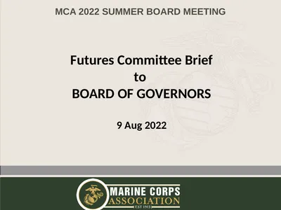 1 MCA 2022 SUMMER BOARD MEETING Futures Committee