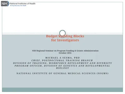 Michael A Sesma, Phd Chief, Postdoctoral training