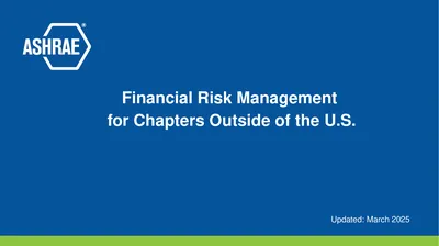 Financial Risk Management for Chapters Outside of