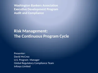 Washington Bankers Association Executive