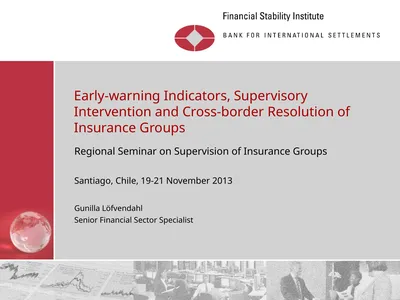 Early-warning Indicators, Supervisory Intervention
