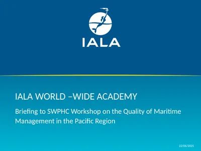 24/02/2018 Brief to SWPHC Fiji 20 Feb 2018 1 IALA