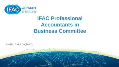 IFAC Professional Accountants in Business