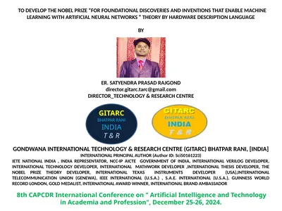 TO DEVELOP THE NOBEL PRIZE “FOR FOUNDATIONAL