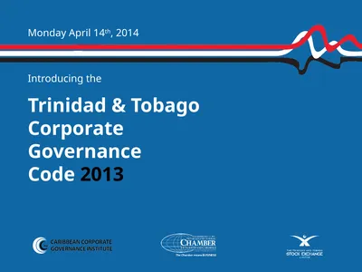 Trinidad & Tobago Corporate Governance Code 2013