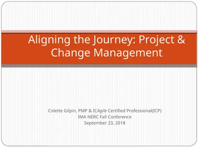 Colette Gilpin, PMP & ICAgile Certified