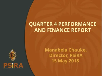 1 QUARTER 4 PERFORMANCE AND FINANCE REPORT
