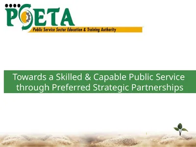 1 Towards a Skilled & Capable Public Service