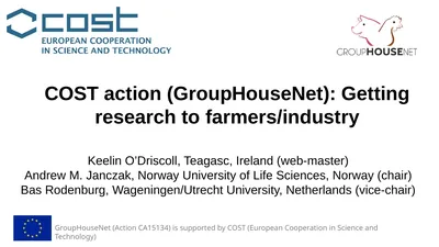 GroupHouseNet (Action CA15134) is supported by