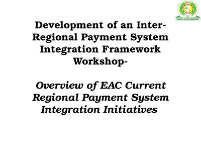 Development of an Inter-Regional Payment System