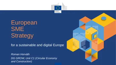 European SME Strategy for a sustainable and