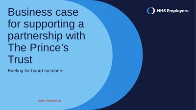 Business case for supporting a partnership with