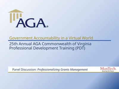 Government Accountability in a Virtual World 25th