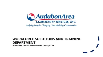 Workforce Solutions and Training Department