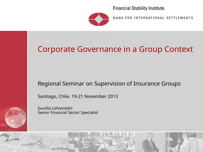 Corporate Governance in a Group Context Regional