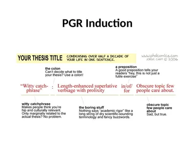 PGR Induction ADMIN  SSLC: One from each degree: