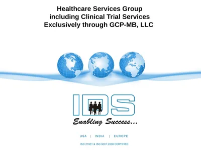 Healthcare Services Group including Clinical Trial