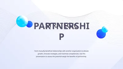 STRATEGIC PARTNERSHIP Form mutually beneficial