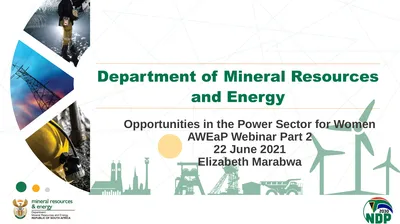 Opportunities in the Power Sector for Women AWEaP