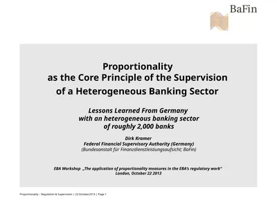 Proportionality as the Core Principle of the