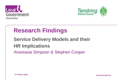 Date www.local.gov.uk Research Findings Service