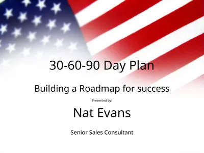30-60-90 Day Plan Building a Roadmap for success