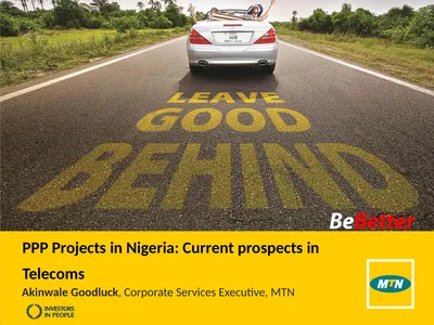PPP Projects in Nigeria: Current prospects in