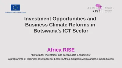 Africa RISE “Reform for Investment and Sustainable