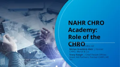 Kevin Cox | CHRO, GE Mirian Graddick-Weir | Former