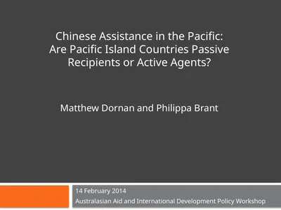 14 February 2014 Australasian Aid and