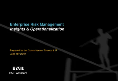 Enterprise Risk Management Insights &