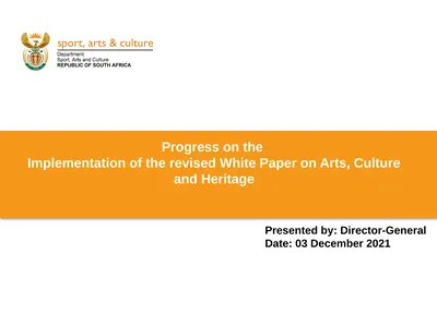 Progress on the Implementation of the revised