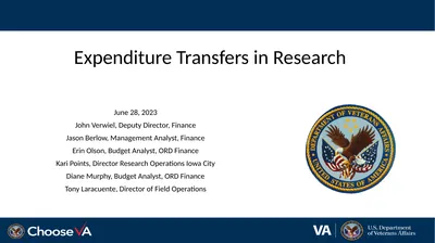 1 Expenditure Transfers in Research June 28, 2023
