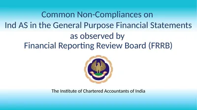 Common Non-Compliances on Ind AS in the General