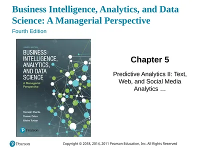 Business Intelligence, Analytics, and Data