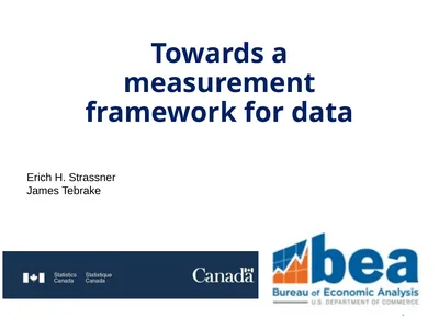 Towards a measurement framework for data 1 Erich