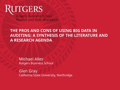 Michael Alles Rutgers Business School Glen Gray
