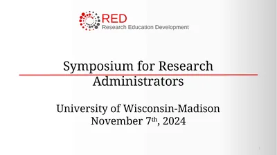 1 Research Administration Hot Topics Mark Sweet,